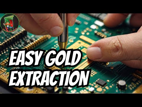 Recover GOLD From Circuit Boards EASILY With This Simple Method