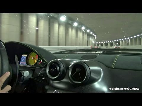 [RIDE] Ferrari 599 GTO - Accelerations & Downshifts in the Tunnel!