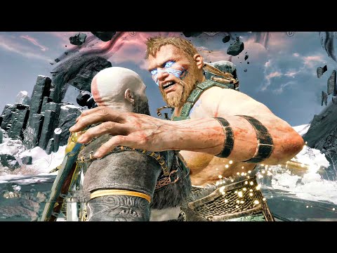 Kratos Meets Modi & Magni In Valhalla Boss Fight - God of War Ragnarok Valhalla DLC 2023 (PS5)
