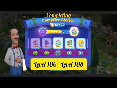 Gardenscapes - All Puzzles - Gameplay PART - 22