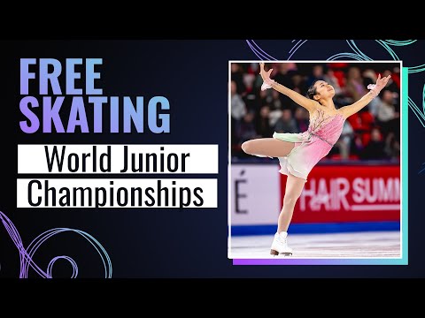 Women Free Skating | ISU World Junior Figure Skating Championships | Debrecen 2025 | #WorldJFigure