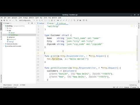 Refactoring & Go modules
