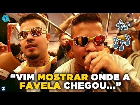 JOTTAPÊ CANTANDO NO METRÔ DE SP