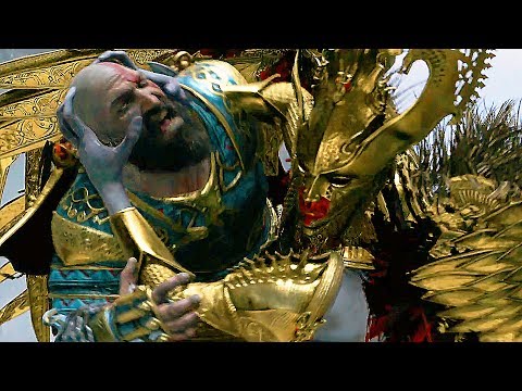 God Of War 4 Mimir Love Story with The Valkyrie Queen (Valkyries Story) PS4 2018