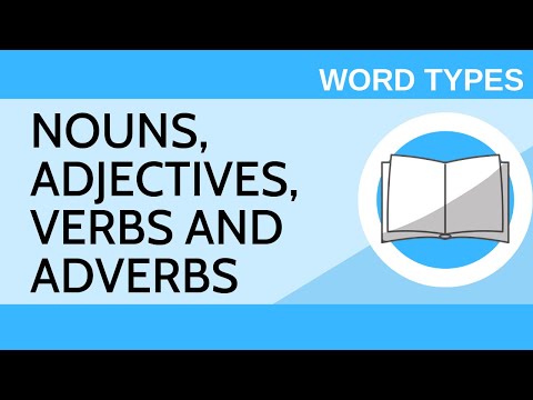 Nouns, Adjectives, Verbs and Adverbs - Word Types I