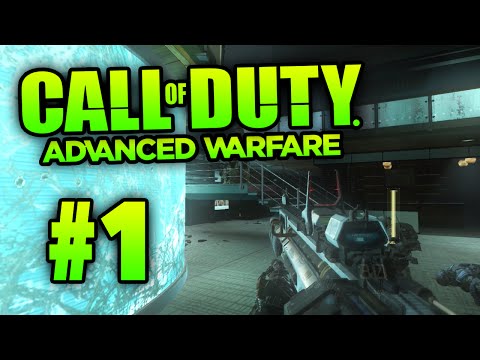 Call of Duty ADVANCED WARFARE - Campaign Mission 1 "Induction" Walkthrough (Part 1)