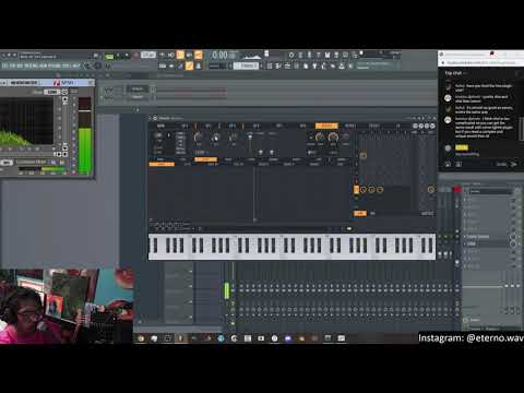 Doing some sound design in Sytrus inside of Fl Studio 20.8.4 (Stream #51)