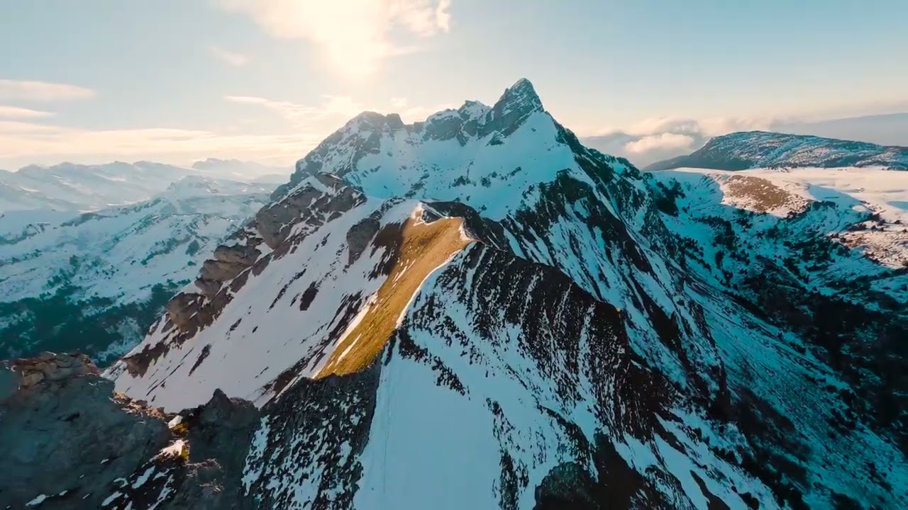 L'hiver en haute montagne