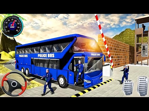 Police Bus Driving Simulator Off Road Transport Duty - Police Bus Simulator 2024 - Android GamePlay