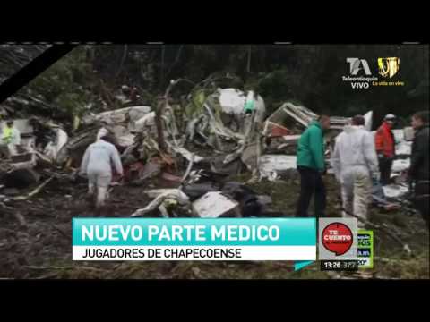 Parte médico de los jugadores de Chapecoense