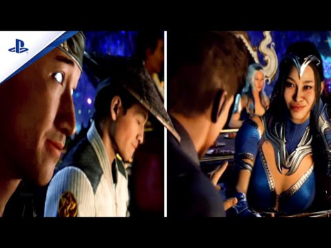 Raiden And Liu Kang Reaction When Johnny Cage Flirts With Kitana In Mortal Kombat 1