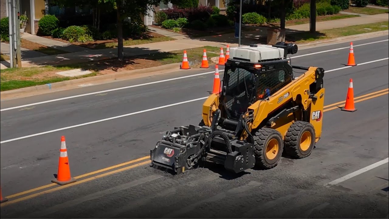 Cat® Cold Planer and Smart Creep Technology | Customer Story