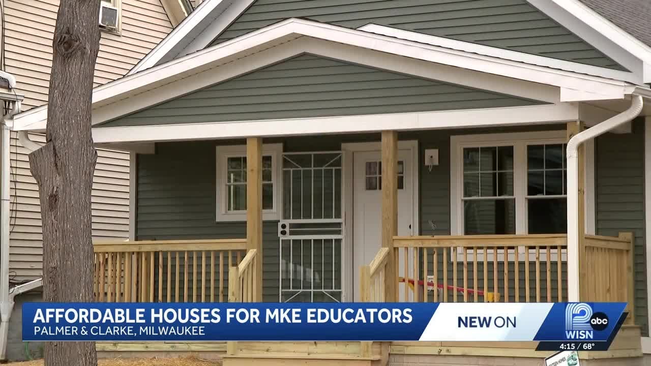 Affordable housing advocates tour new homes for low-income families in Milwaukee