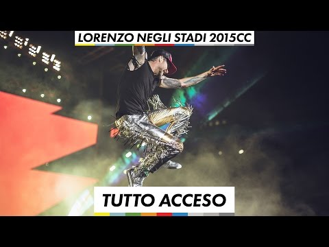 Lorenzo negli stadi 2015 - Tutto Acceso