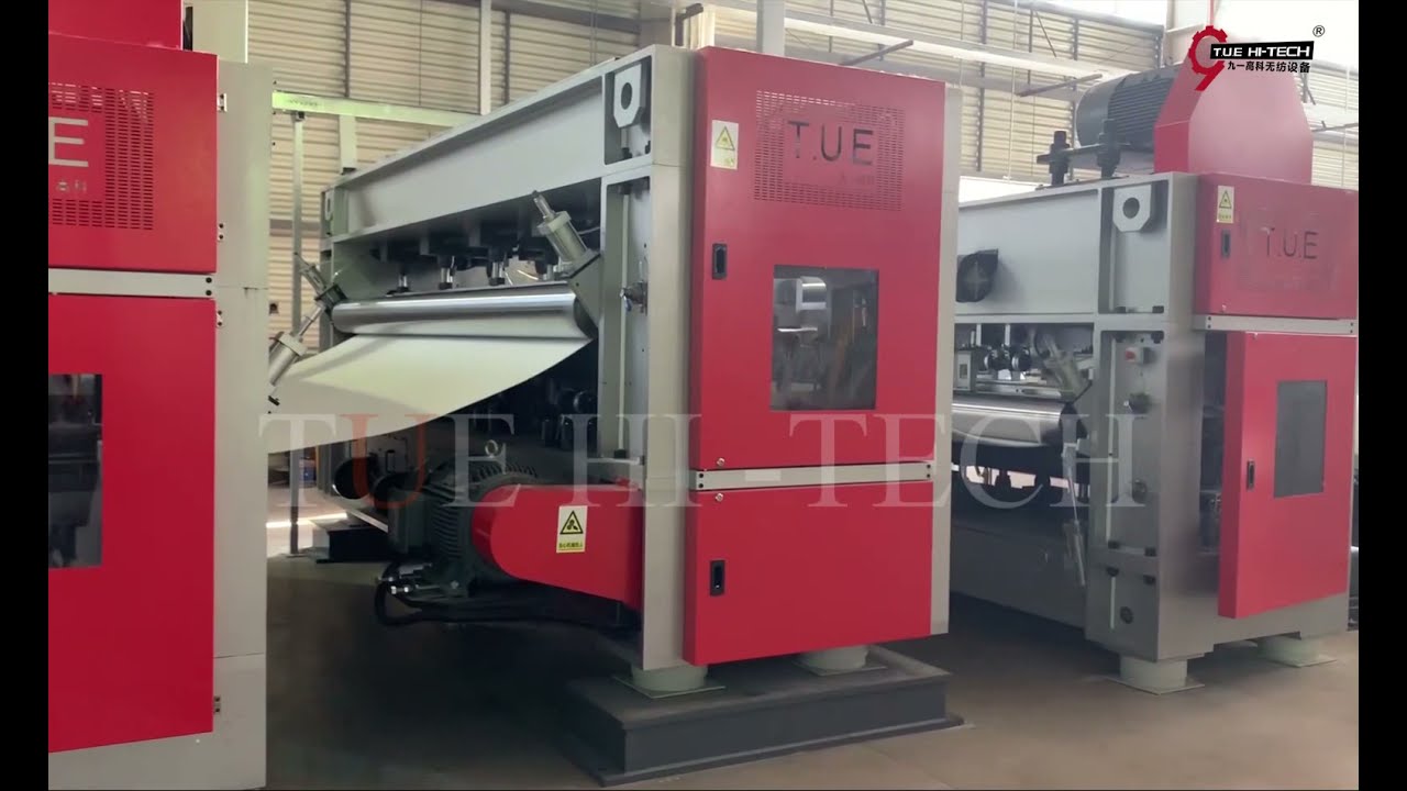 NONWOVEN NEEDLE LOOM AND NEEDLE PUNCHING PRODUCTION LINES.  ИГЛОПРОБИВНАЯ ЛИНИЯ