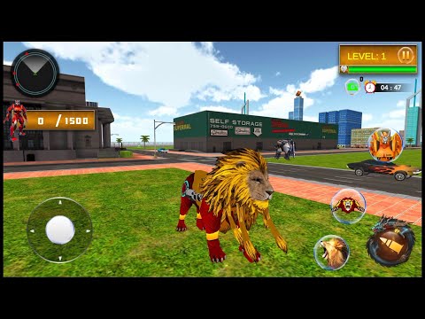 Formula Car Robot Transform - Flying Dragon Robot - Android Gameplay