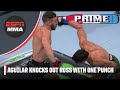 Jesus Aguilar one-punch KO of Shannon Ross on UFC 290 prelims | ESPN MMA