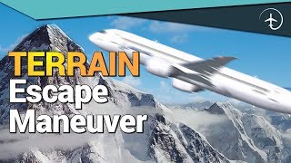 Boeing 737NG Terrain Escape manoeuvre!! - Cockpit Video (FFS)
