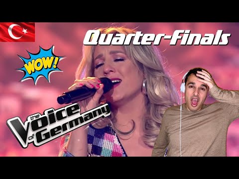 Italian React 🇹🇷 Güliz Ayla - Öyle Sev (Zeynep Avci) | The Voice of Germany 2021 | Quarter-Finals |