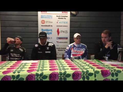Kiteen Pallo - Vimpelin Veto 21.7.2016 lehdistötilaisuus