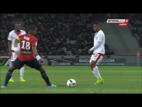 Gaëtan Laborde backheel flick nutmeg vs Losc Lille HD 1080p