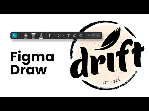 Figma Draw is AMAZING. Let's make a Logo.