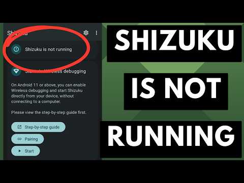 Shizuku Stopping After Starting the Service? This is How to Fix it!