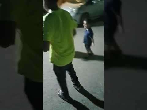 Fadeel trying to play football ⚽