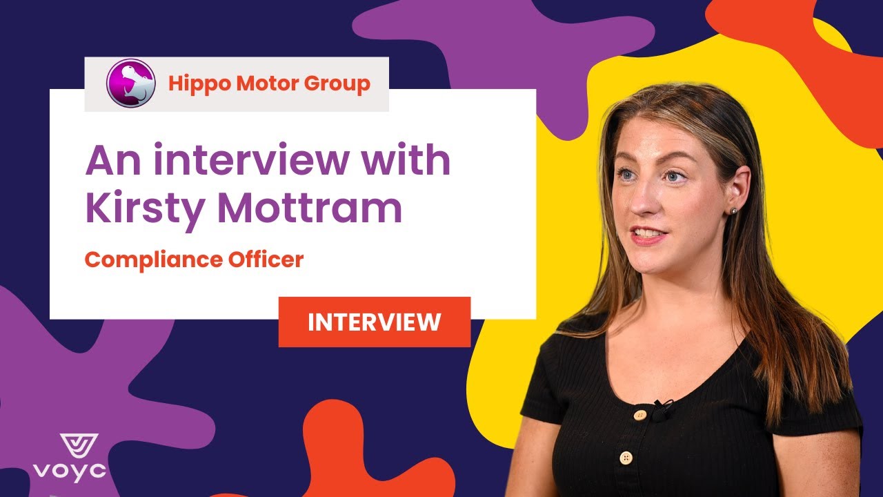 Kirsty Mottram, Compliance Officer, Hippo Motor Group interview with Voyc