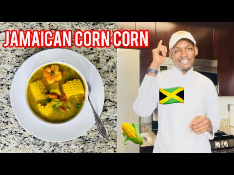🌽🥣 Jamaican Style Vegetarian Corn Soup | Healthy & Comforting Recipe