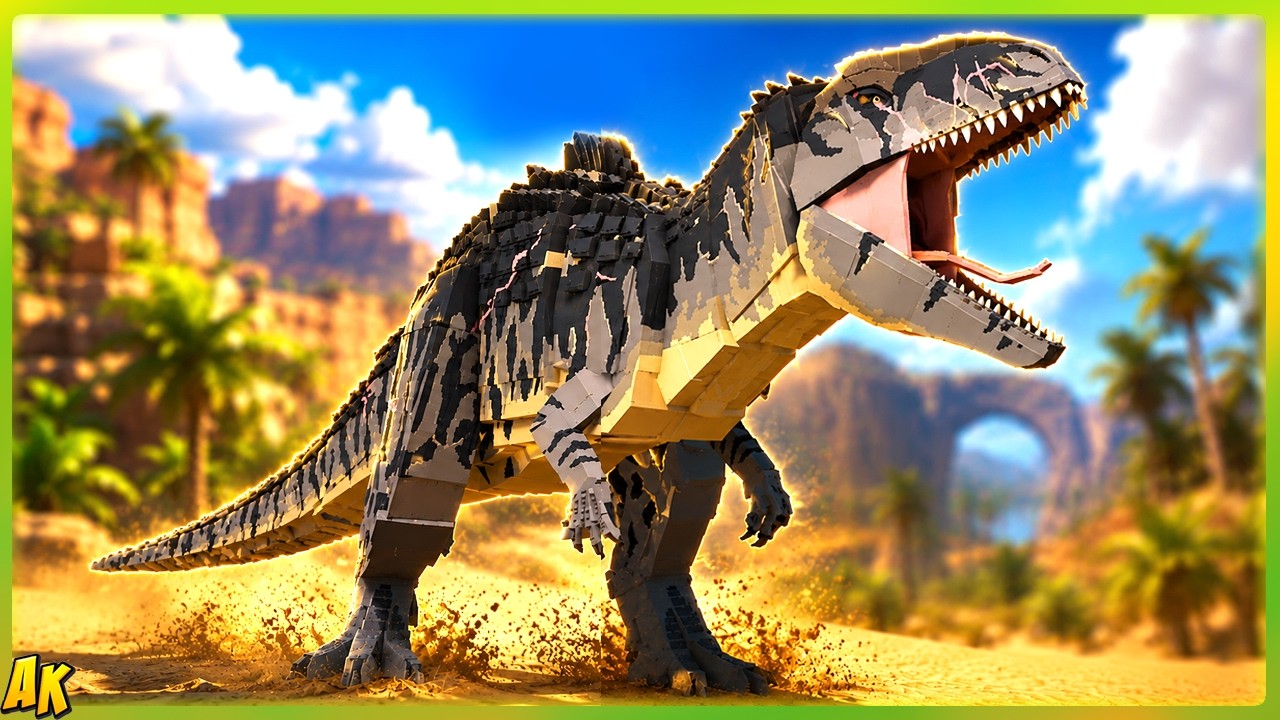 ME COMPRO EL GIGANOTOSAURUS en Jurassic Blocky