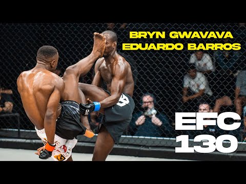 Zimbabwe Faced Angola! Bryn Gwavava vs Eduardo Barros | EFC 130