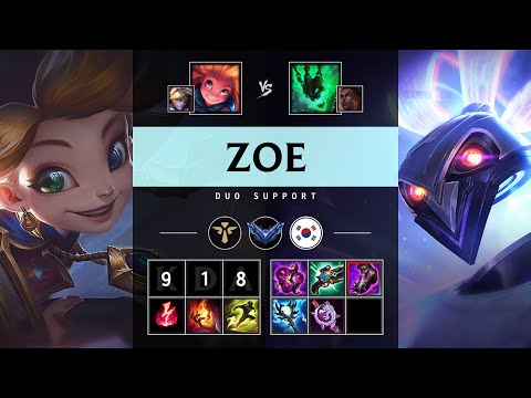 Zoe Support vs Thresh - KR Diamond Patch 25.S1.3