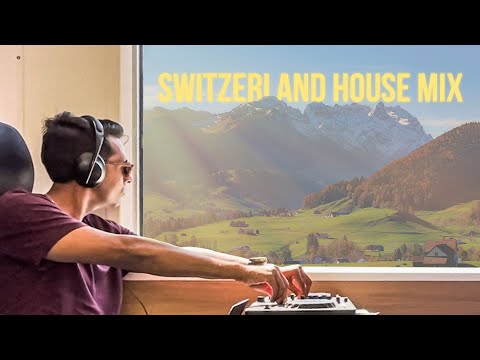Deep & Tech House Party DJ Mix on a GORGEOUS Swiss Train