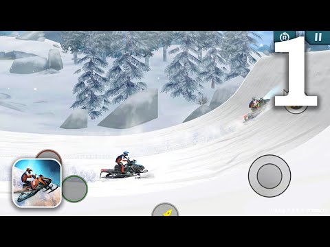 Mad Skills Snocross Gameplay Walkthrough (Android, iOS) - Part 1 - YouTube