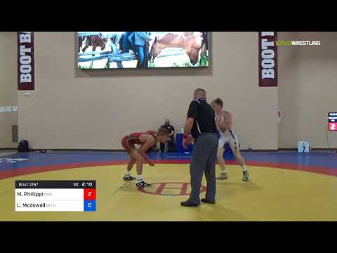 2018 Marine Corps US Open/Senior Men's Freestyle 61 Con 16 #1 - Micky Phillippi (PWC) Vs. Logan Mc