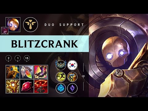 Blitzcrank Support vs Janna - KR Challenger Patch 25.24