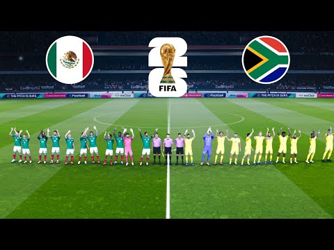Mexico vs South Africa - 11 June 2026 FIFA World Cup Gameplay