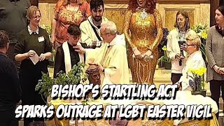 Shocking Incident at LGBT Easter Vigil: Bishop Removes Cleric's Collar on Live Stream!