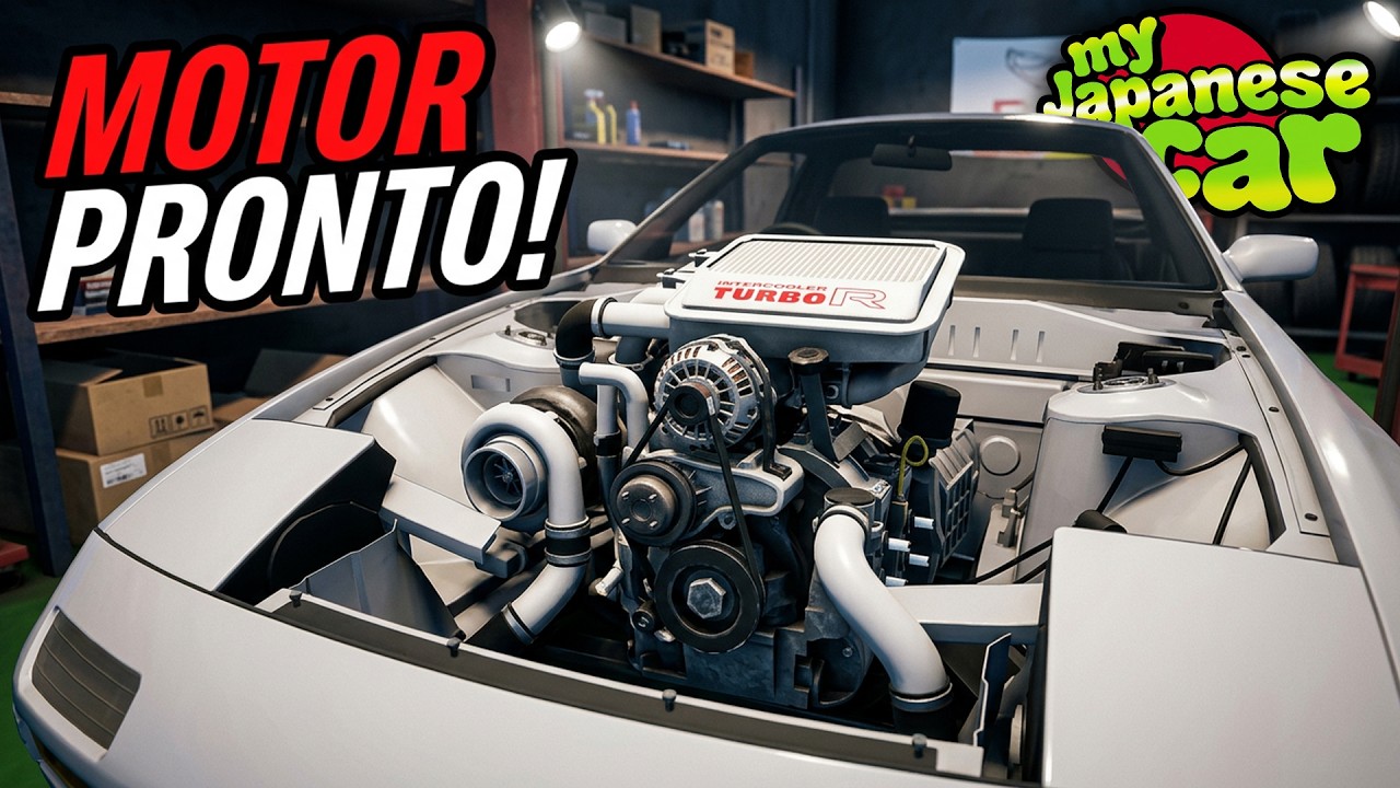 FECHEI O MOTOR ROTATIVO DO RX-7 + TESTE DE DRIFT! - KEIKAKU #2