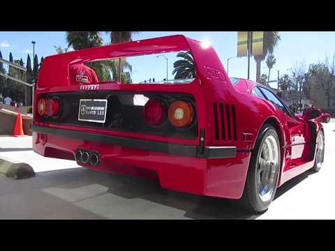 1990 Ferrari F40 (w/ startup)