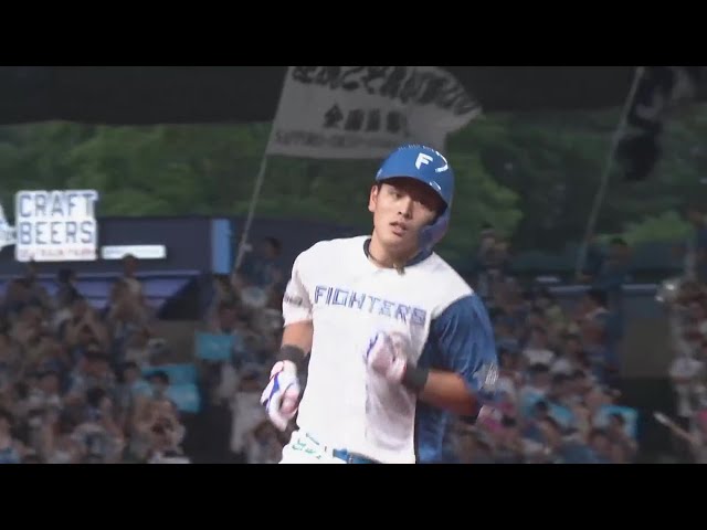 【3回表】打線が止まらない!! ファイターズ・野村佑希 レフトへの12号ソロホームラン!!  2023年8月26日 埼玉西武ライオンズ 対 北海道日本ハムファイターズ