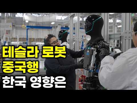 테슬라 로봇 중국행 한국은 괜찮나? 한국 타격은?