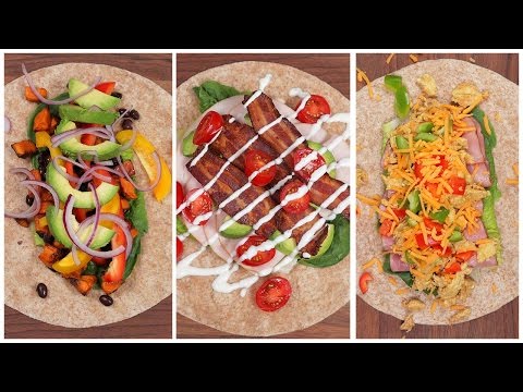 5 Protein-Packed Lunch Wraps | Back-To-School 5 Protein-Packed Lunch Wraps | Back-To-School