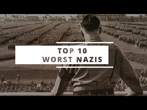 THE 10 WORST NAZIS COMPILATION : SHOCKING DARKNESS FROM THE PAST    #ww2 #wwii #nazi #worldwar2