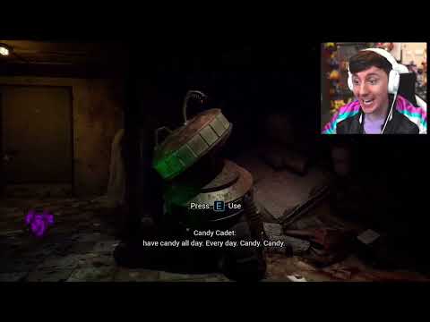 Dawko's reaction to seeing Candy Cadet in RUIN