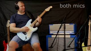 Video thumbnail for Mics shootout for electric guitar  AT MB4K condenser vs AT atm650 dynamic by Tóth Szabolcs