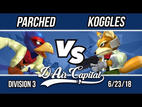 D-Air Capital 6 - Parched (Falco) Vs. Koggles (Fox) - Division 3