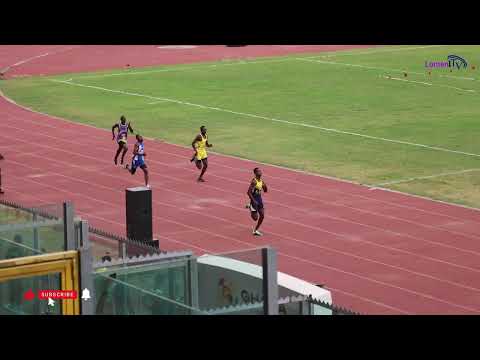 Boys 400m heat 6. 51.35sec. Zone 3. Ashanti region inter-co 2026.