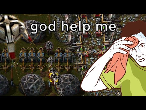 Factorio factory struggles to operate without conveyors